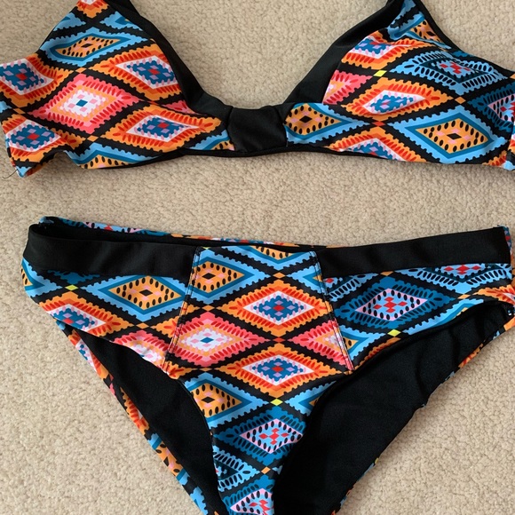 Zaful patterned bikini - Picture 5 of 6